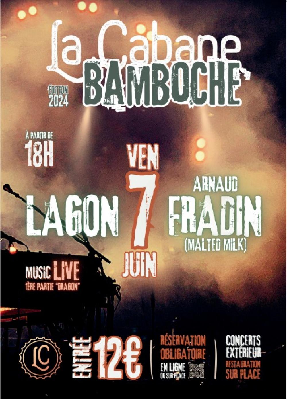 Concerts à La Cabane à Malt vendredi 07 juin 2024